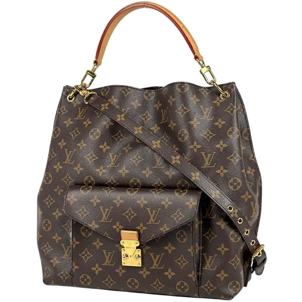 Louis Vuitton Metis Shoulder Bag Monogram Brown